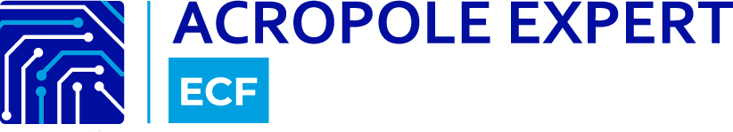 Logo Acropole Expert Informatique ECF format A4 vectorisé RVB 002