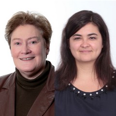 Florence Hauducæur et Sandra Pereira